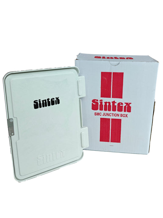 Sintex SMC Junction Box GSJB-2014 – 200x140x95 mm, Weatherproof Shockproof Electrical Enclosure