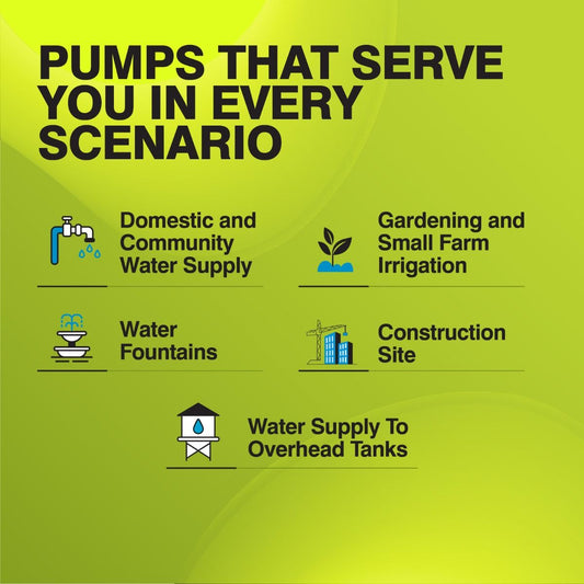 Kirloskar KOSi-123 Open well Submersible Pump | 1 HP, Single Phase, 210V, 50mm x 40mm | with Control Panel – High Efficiency Water Pump
